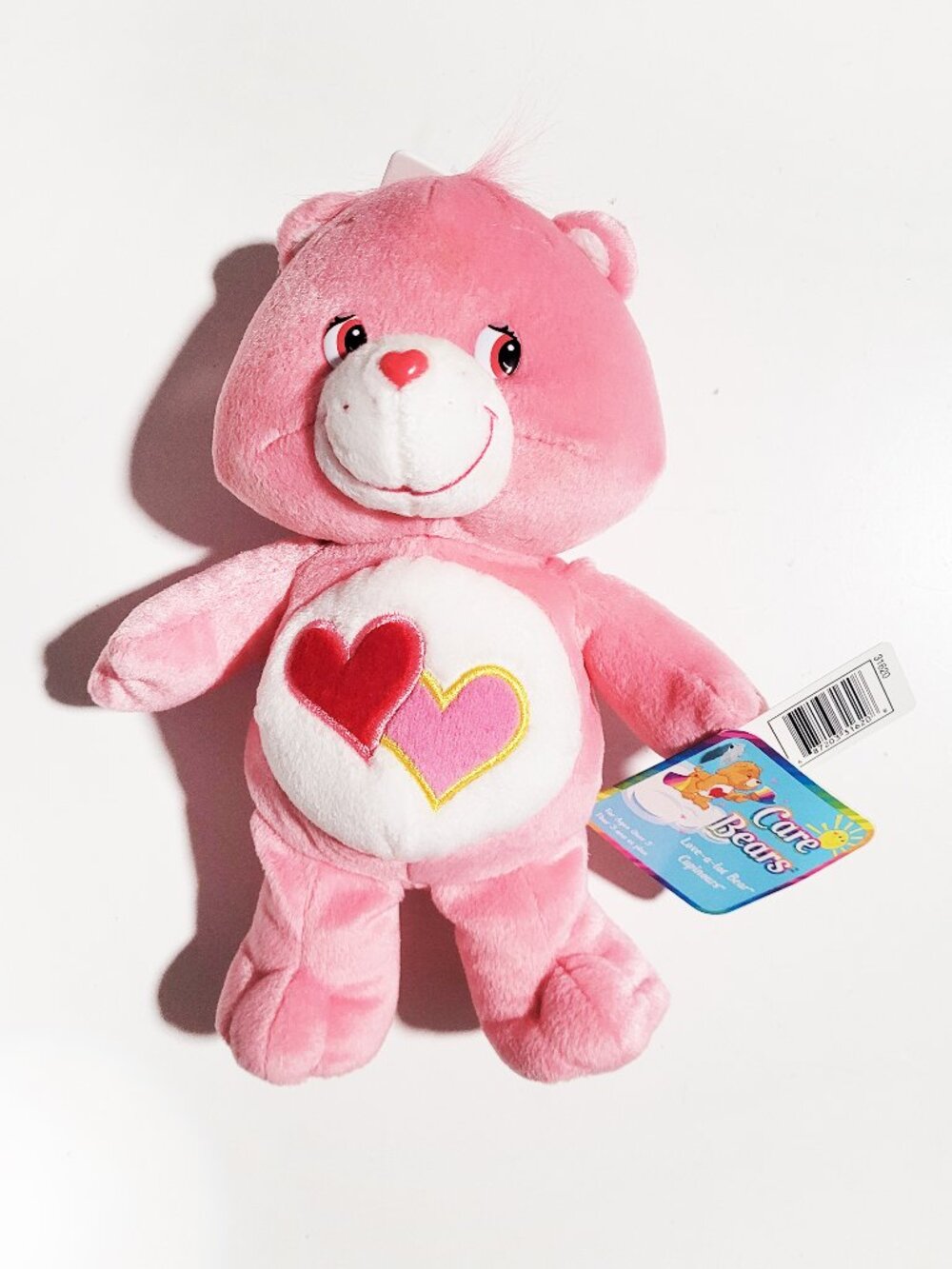 Care Bears 2003 Love-a-Lot Rainbow 8" Fun Size Bear - BNWT